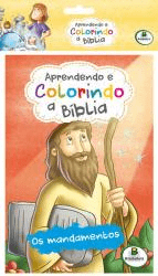 APRENDENDO E COLORINDO A BÍBLIA - KIT COM 10 UNIDADES